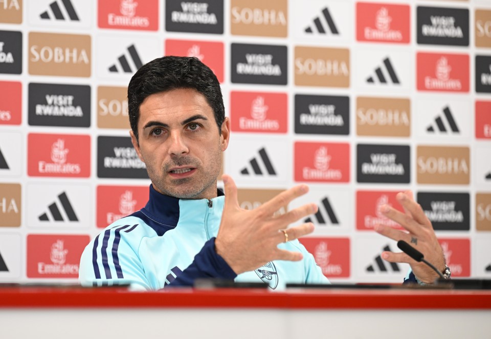 Mikel Arteta spoke ahead of his side's clash with Bolton