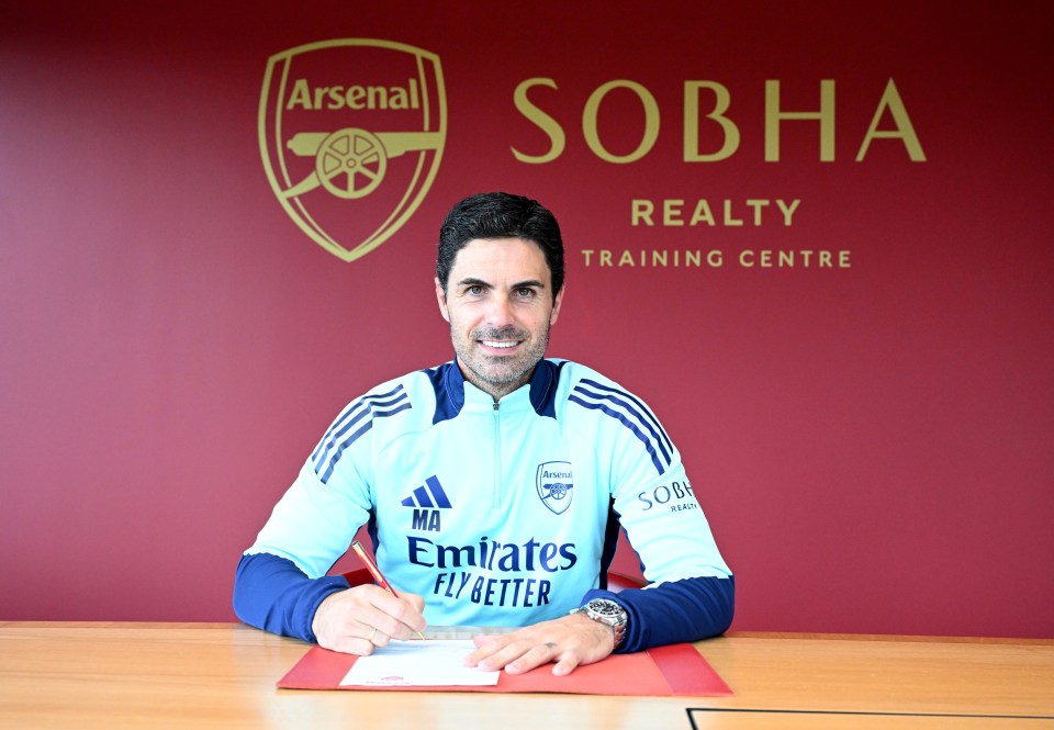 Mikel Arteta has signed a new three-year deal as Arsenal manager