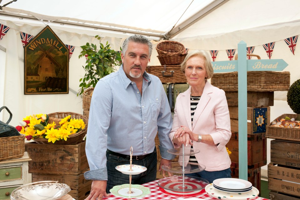  Paul was on the first ever Great British Bake Off with Mary Berry when it was on the BBC