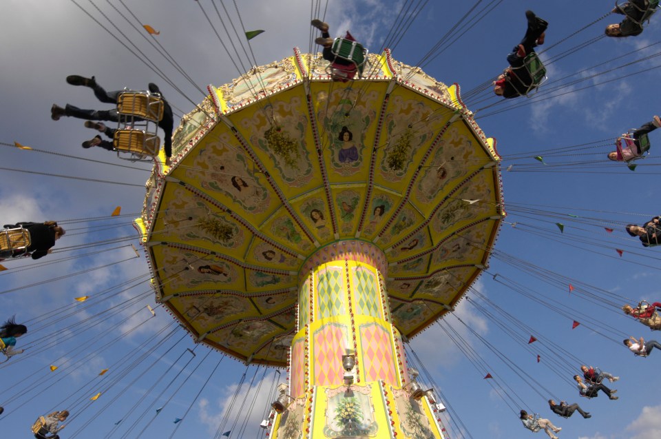 There are plenty of rides and rollercoasters at the festival too