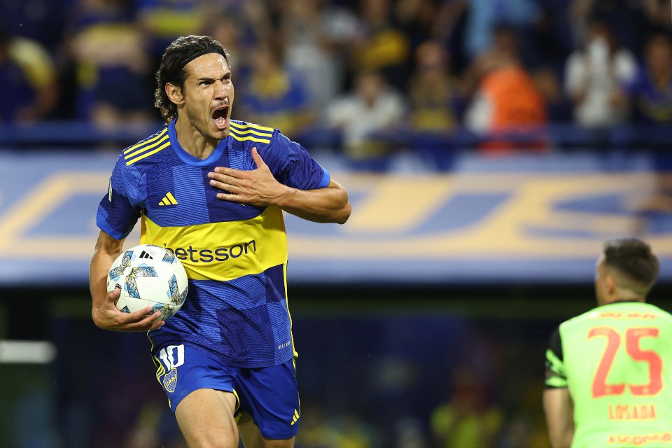 Uruguay legend Cavani now turns out for Boca Juniors in Argentina aged 37