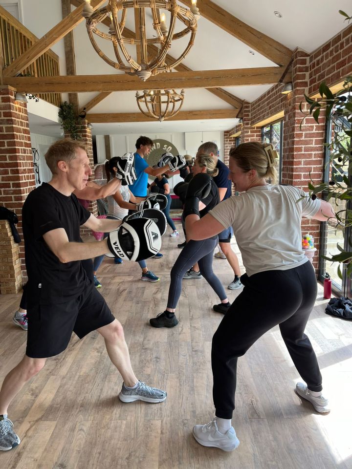 Sun writer Ben Betteridge gets stuck into a boxing class