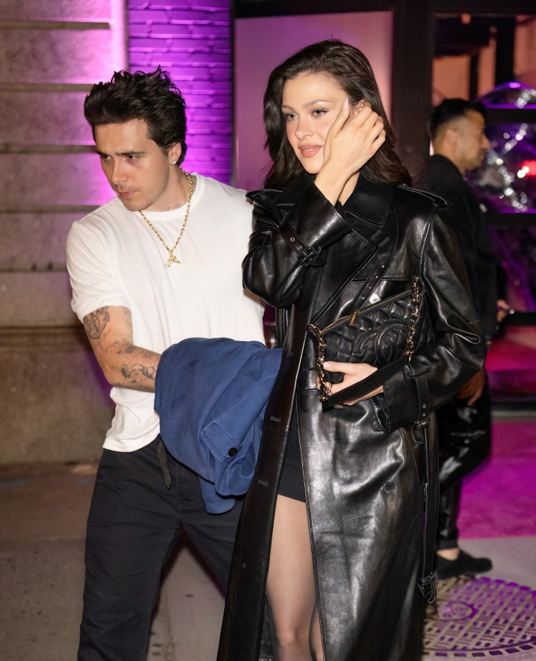 Brooklyn Beckham’s wife Nicola Peltz paid homage to the timeless look at New York Fashion Week