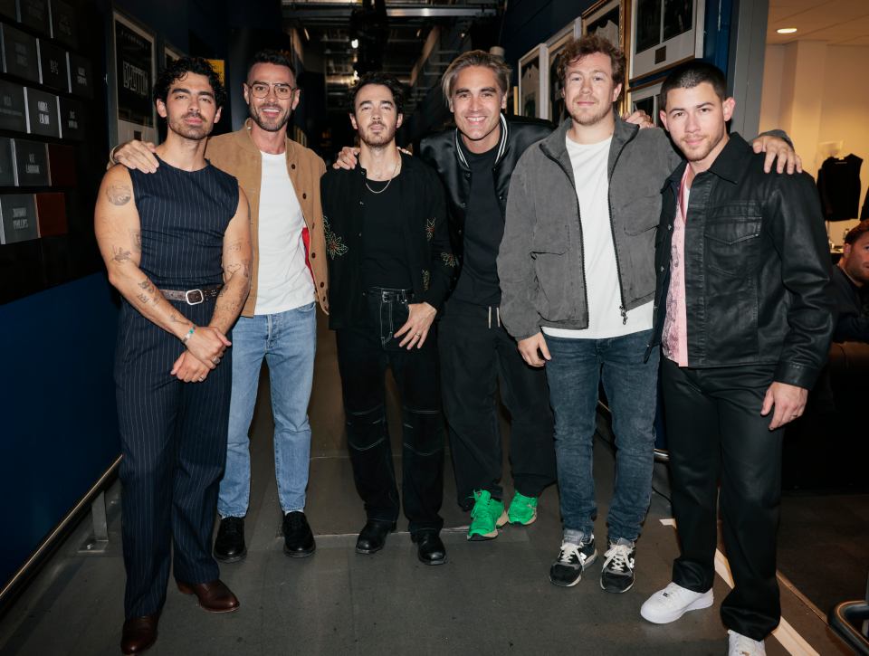 Busted and McFly joined The Jonas Brothers on stage for their two shows at London’s O2 Arena this week