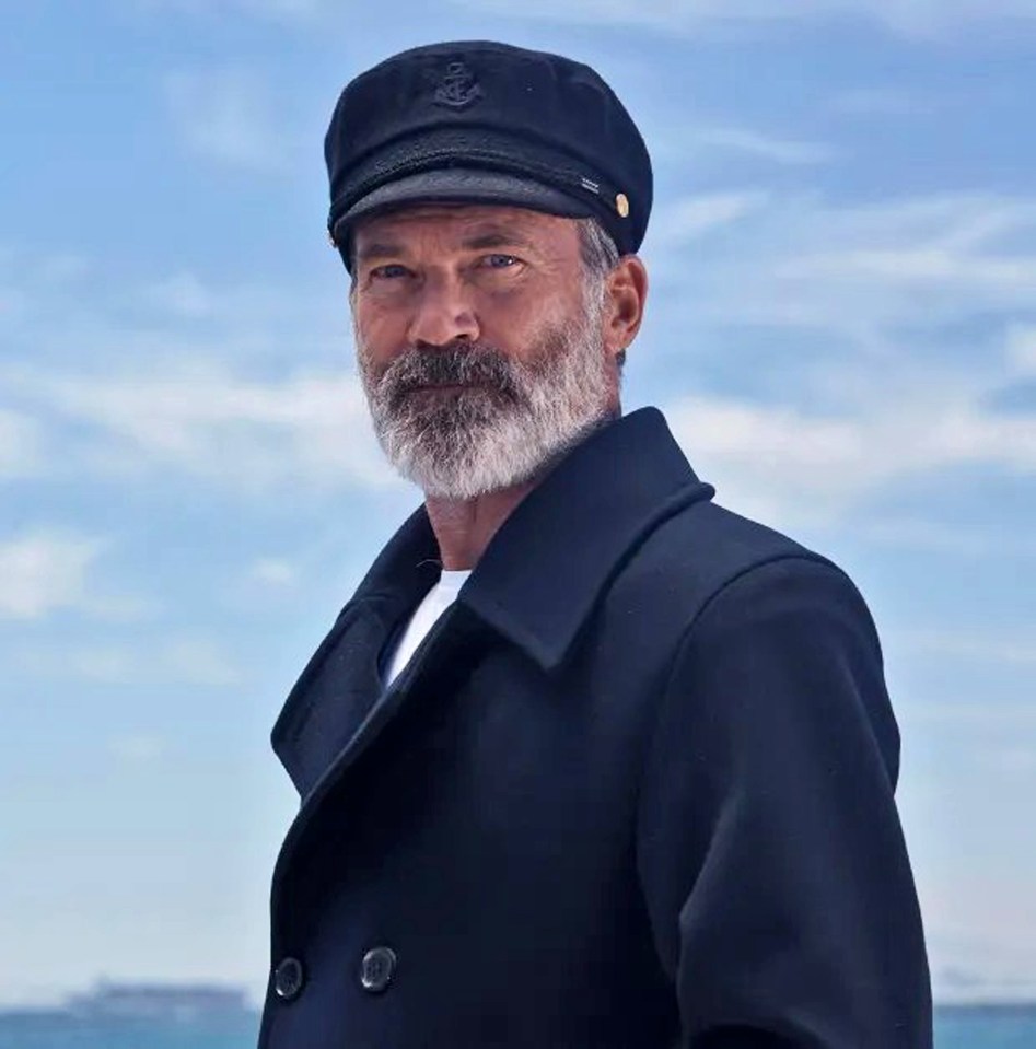 Eagle-eyed fans compared the actor to Captain Birdseye