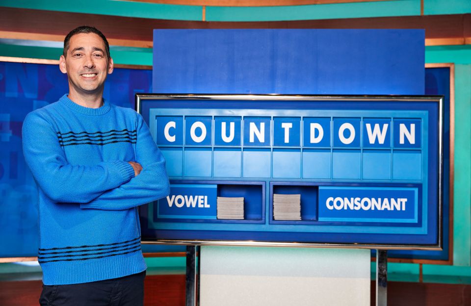 An episode of Countdown aired later than expected