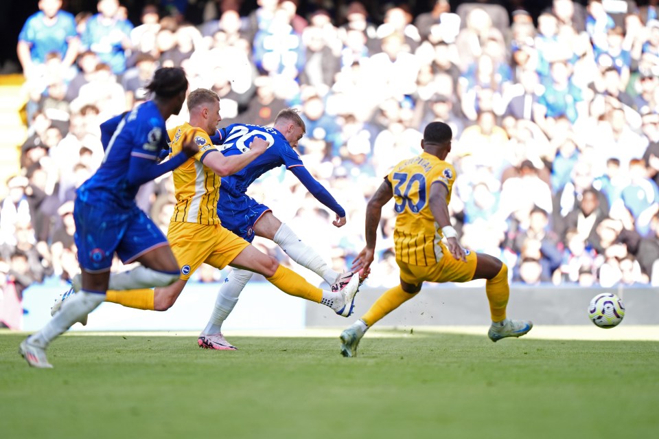 He was in red-hot form at Stamford Bridge