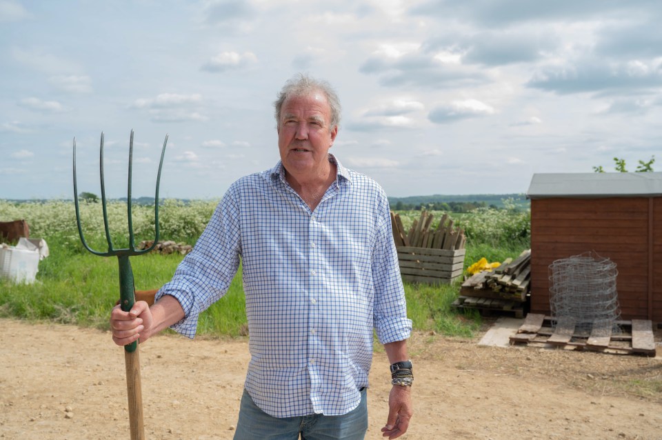 The star also fronts Clarkson's Farm for Prime Video