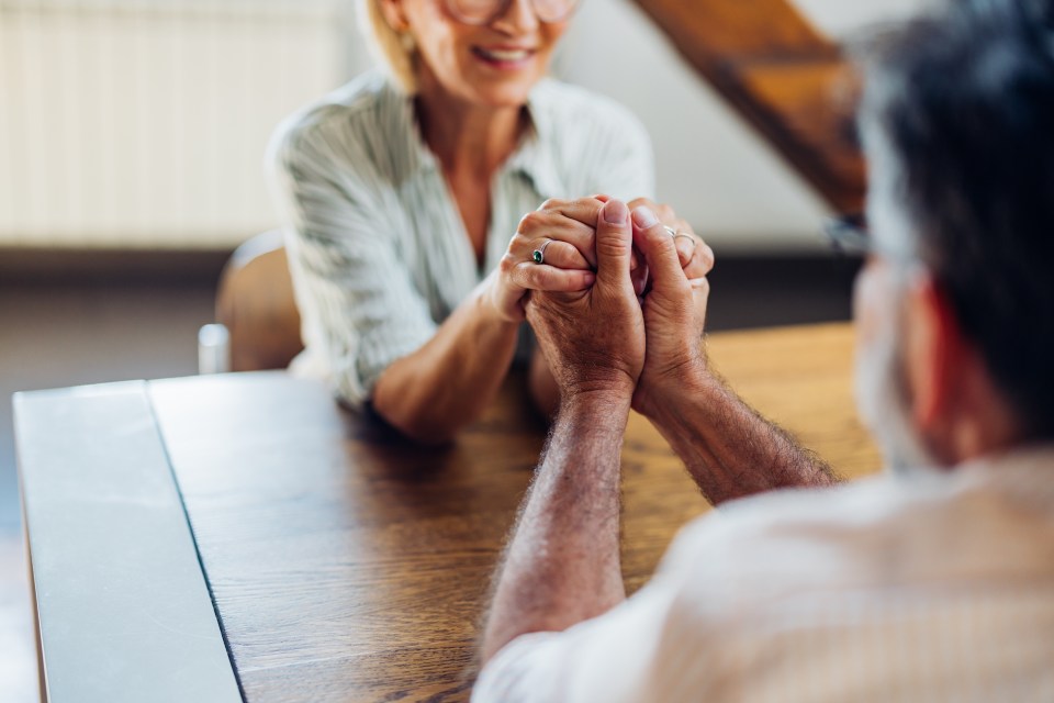 Finger nails can be a window into his health - so look out for any tell-tale signs of illness  when holding hands