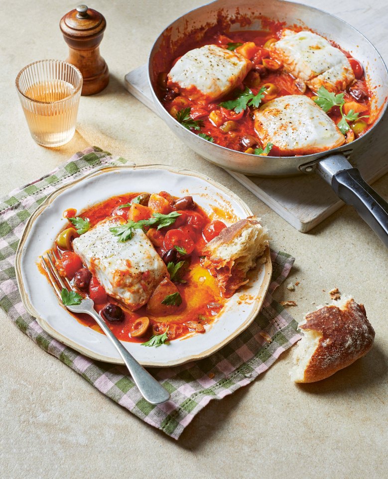 Angela shares his extra tip to spice up the Sicilian cod recipe