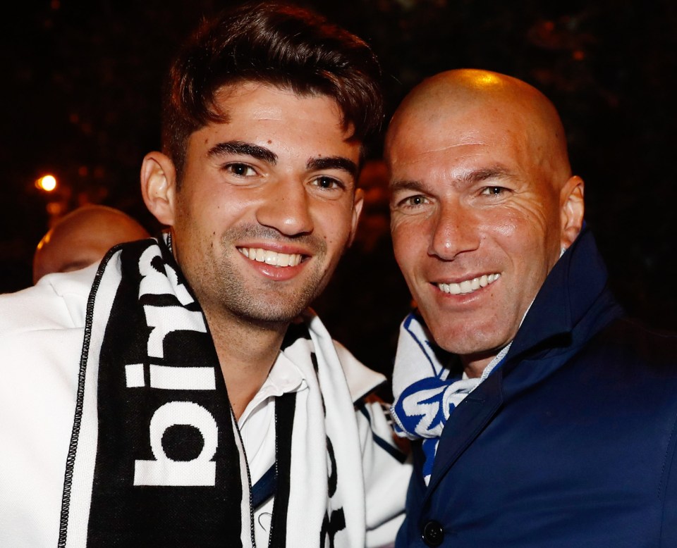 Enzo Zidane's dad is none other than football legend Zinedine