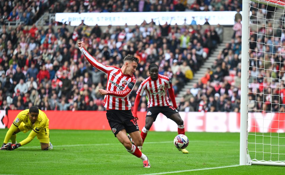 Sunderland wonderkid Chris Rigg scored a stunning back heel against Middlesbrough