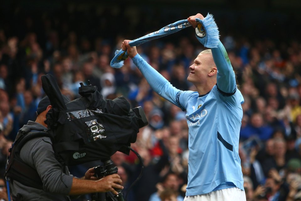 Erling Haaland put City ahead after nine minutes