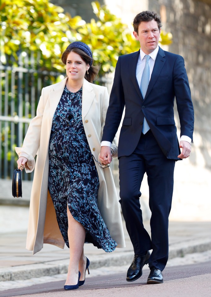 Princess Eugenie and Jack Brooksbank live at Nottingham Cottage in the grounds when they are in the UK