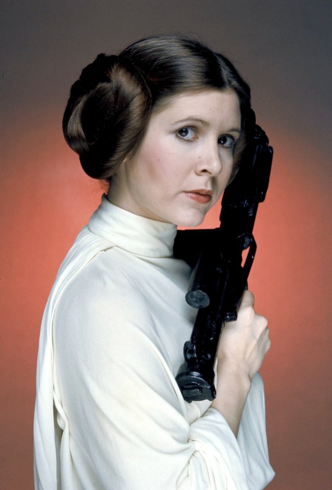 Carrie Fisher has also been recreated using AI