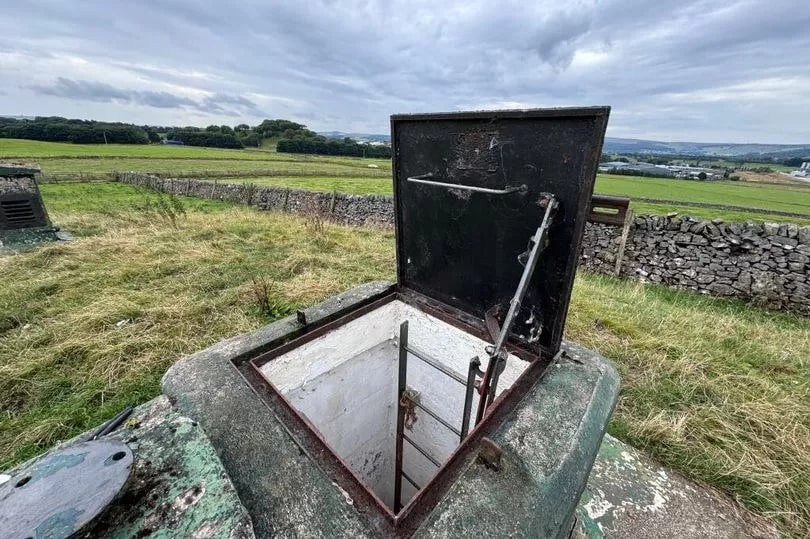 The bunker had been built for the Royal Observer Corps