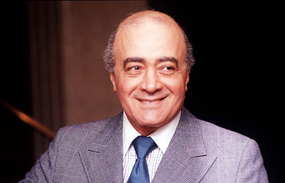 Al Fayed, pictured here in 1989, died in August 2023