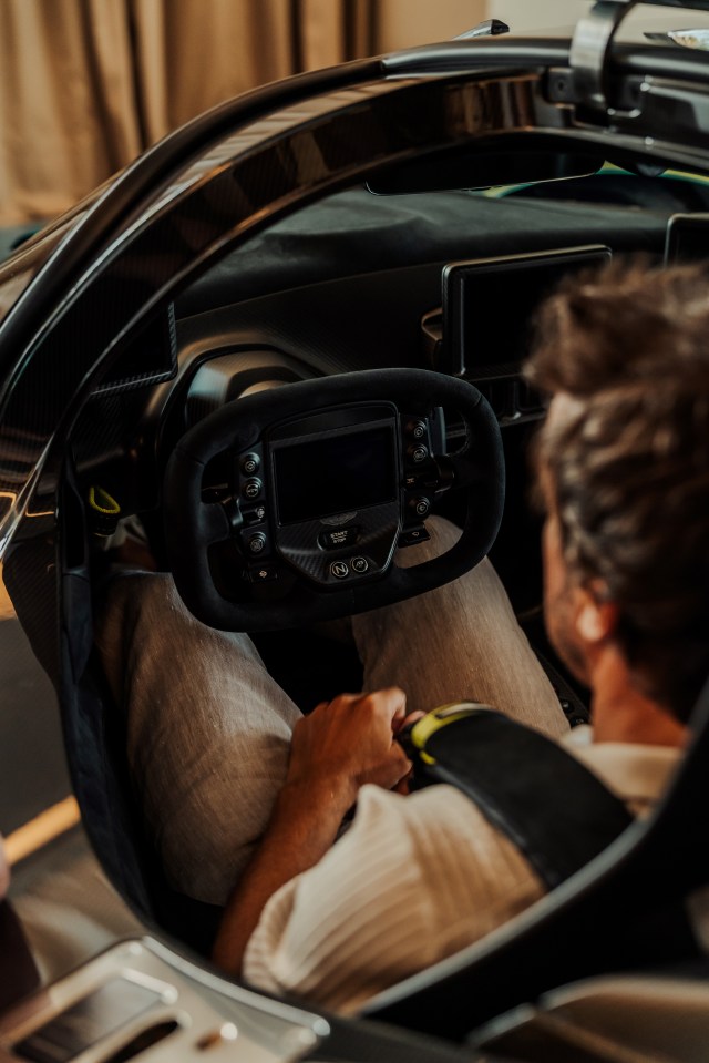 It took a team more than 2,000 man hours to complete the car