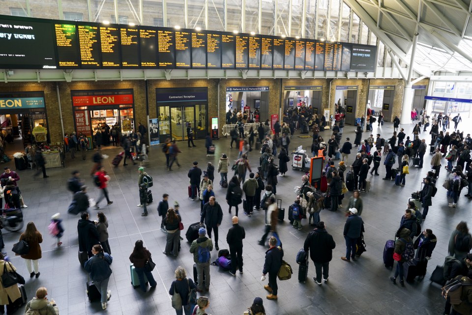 London King’s Cross Station is still affected on Thursday