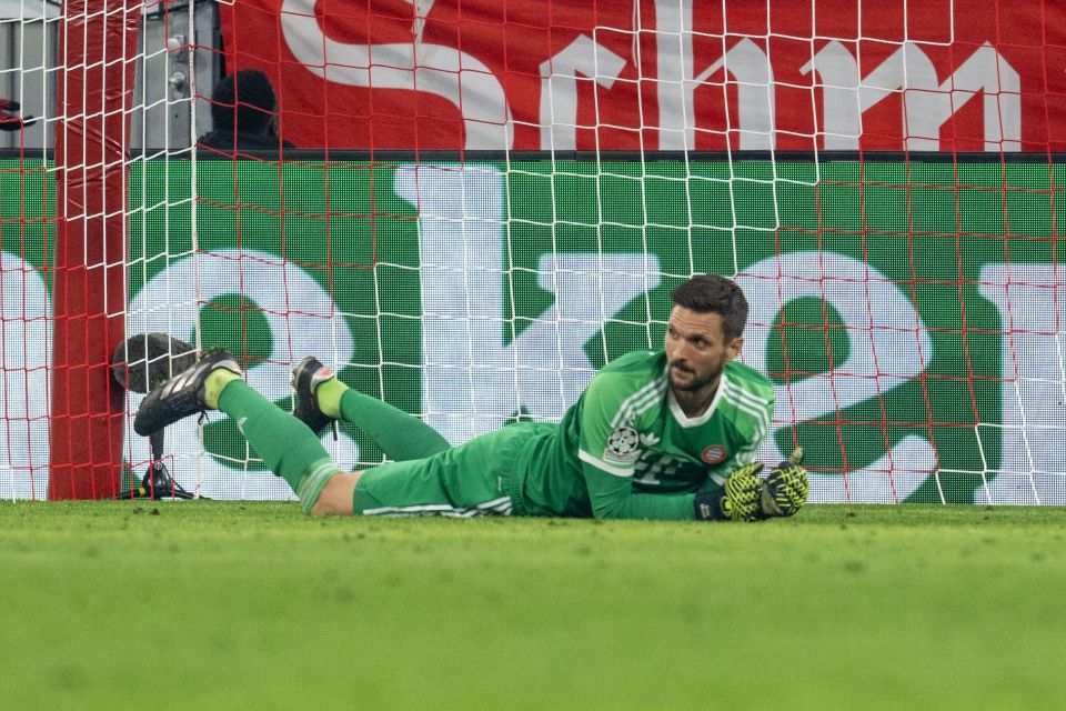 Substitute Sven Ulreich had a nightmare start in the second half, conceding twice in the opening five minutes