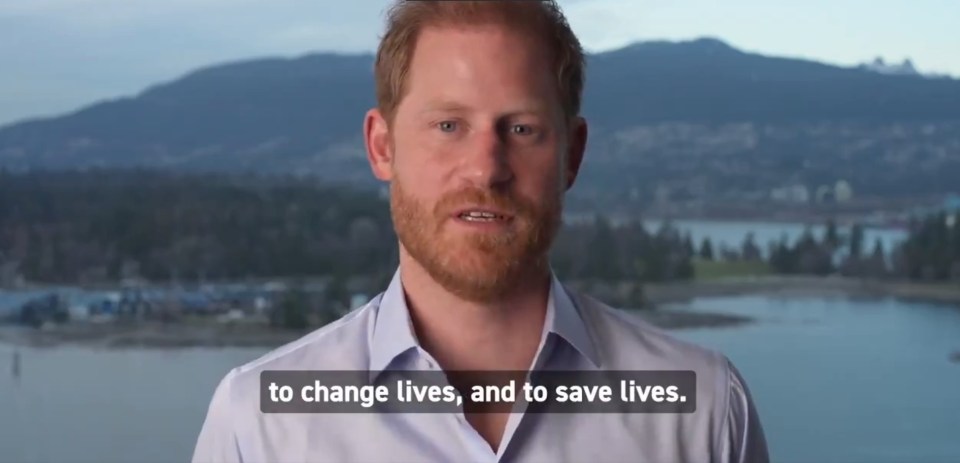 Prince Harry has released a touching video ahead of next year's Invictus Games