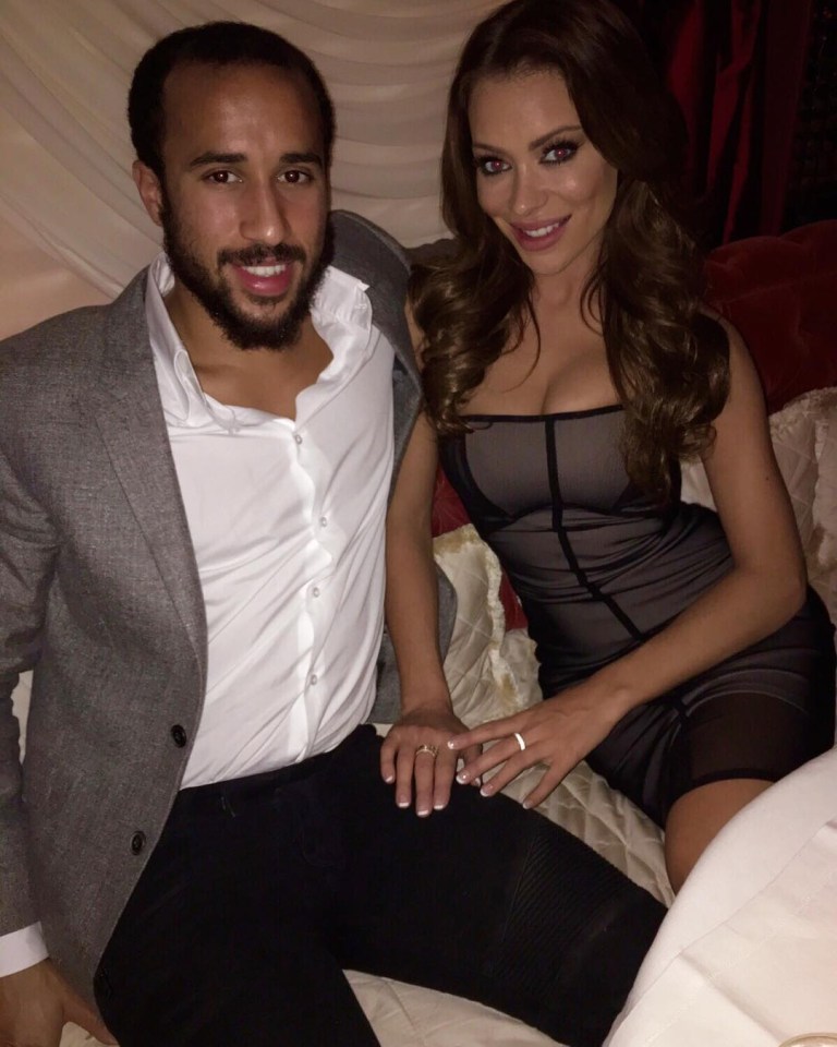 Andros Townsend's girlfriend Hazel O'Sullivan was duped by a Football Manager tweet