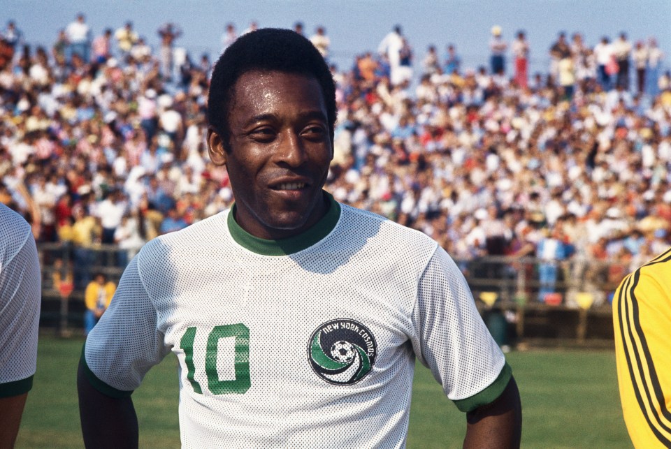 He came up against Brazil legend Pele, who could not find a way past the former stopper