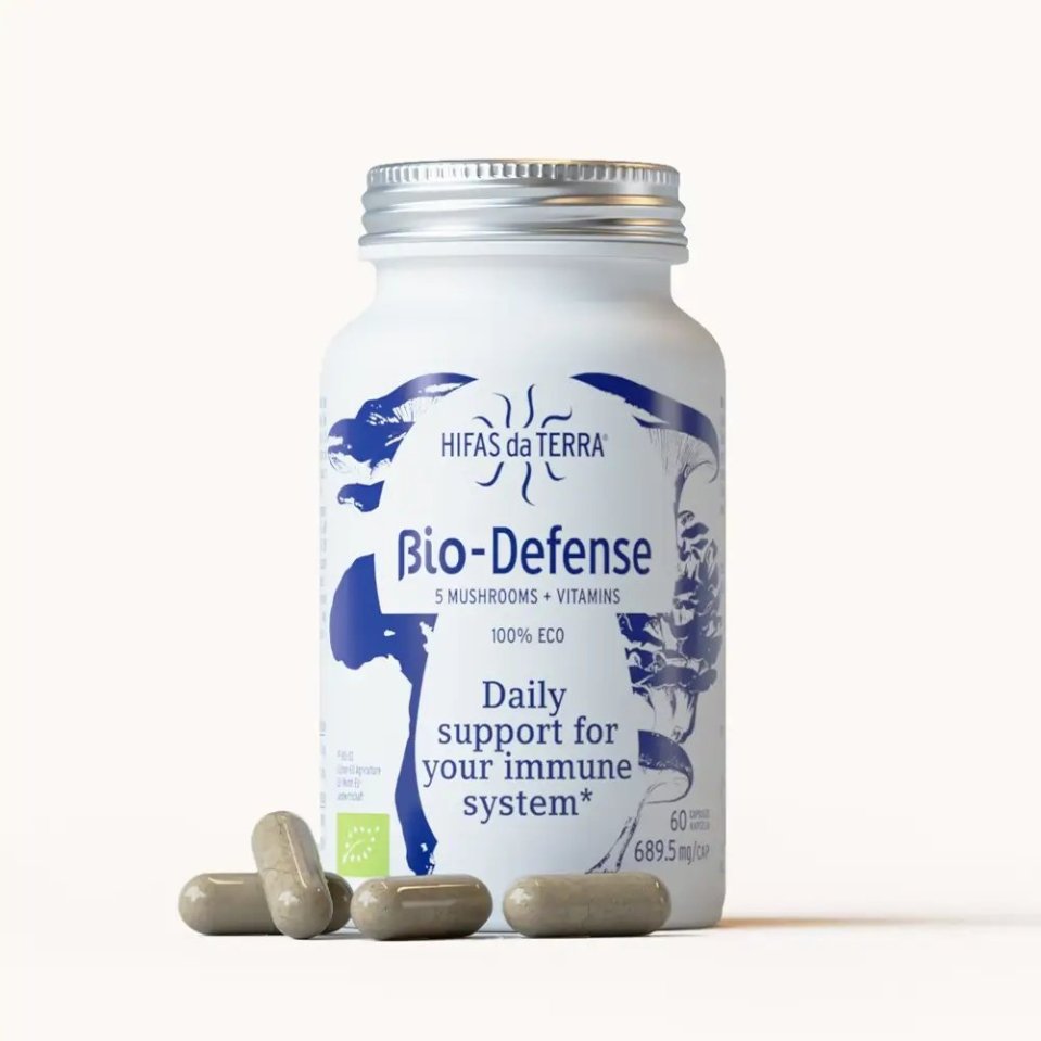 Hifas Da Terra Bio Defense pills contain a large dose of vitamin C