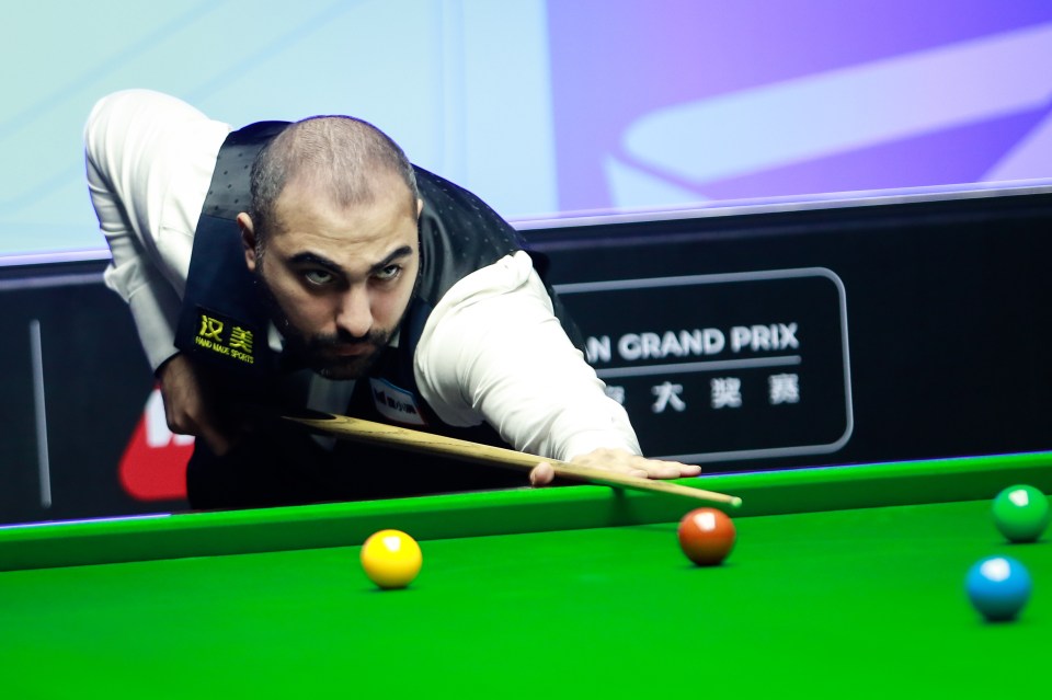 Hossein Vafaei exited 5-3 against a delighted Woollaston