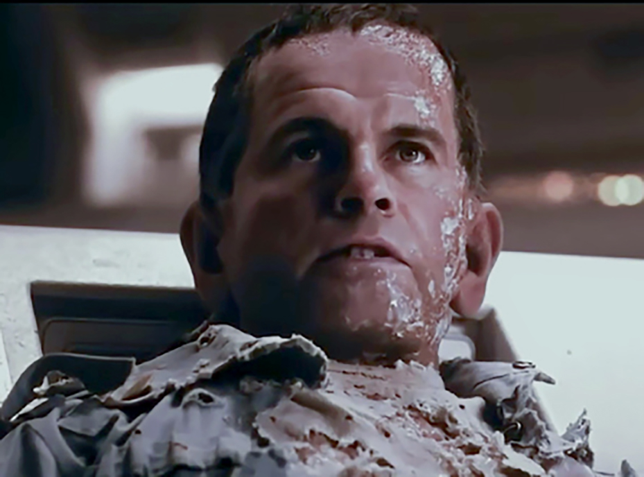 Ian Holm's likeness in Alien Romulus