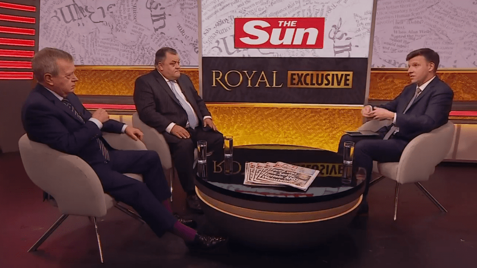 Robert Jobson and Ken Wharfe appeared on The Sun's Royal Exclusive show