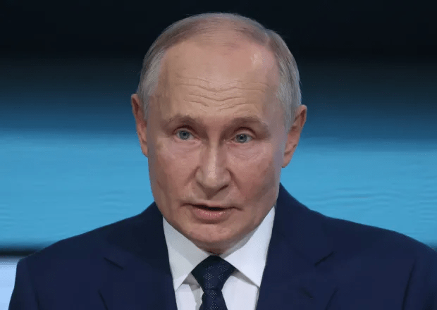 Putin has been accused of war crimes including torturing and brutally killing enemy soldiers