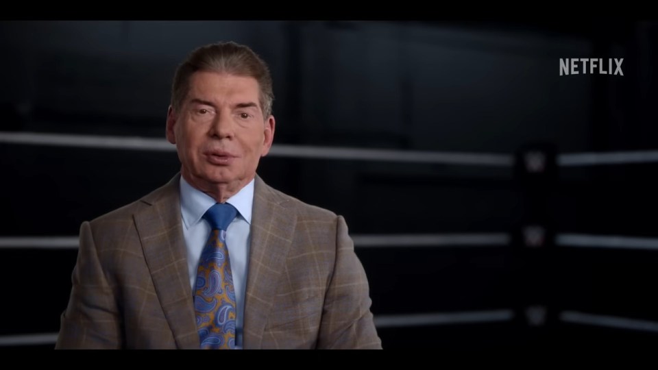 Former WWE CEO Vince McMahon features in a new Netflix documentary about his life and career