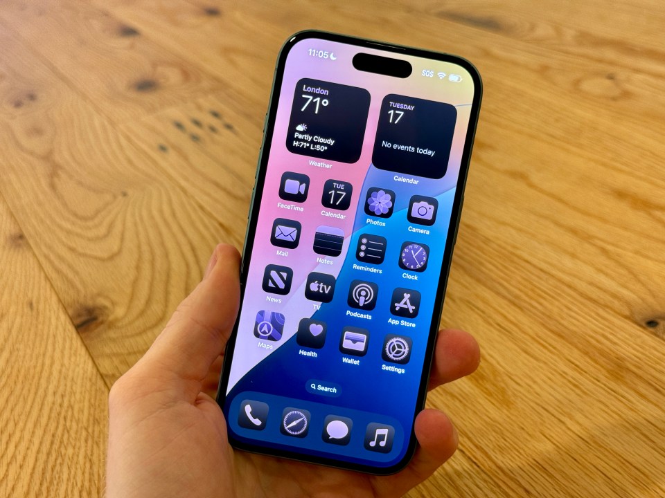 The new iOS 18 update lets you change the colour of app icons on your Home Screen