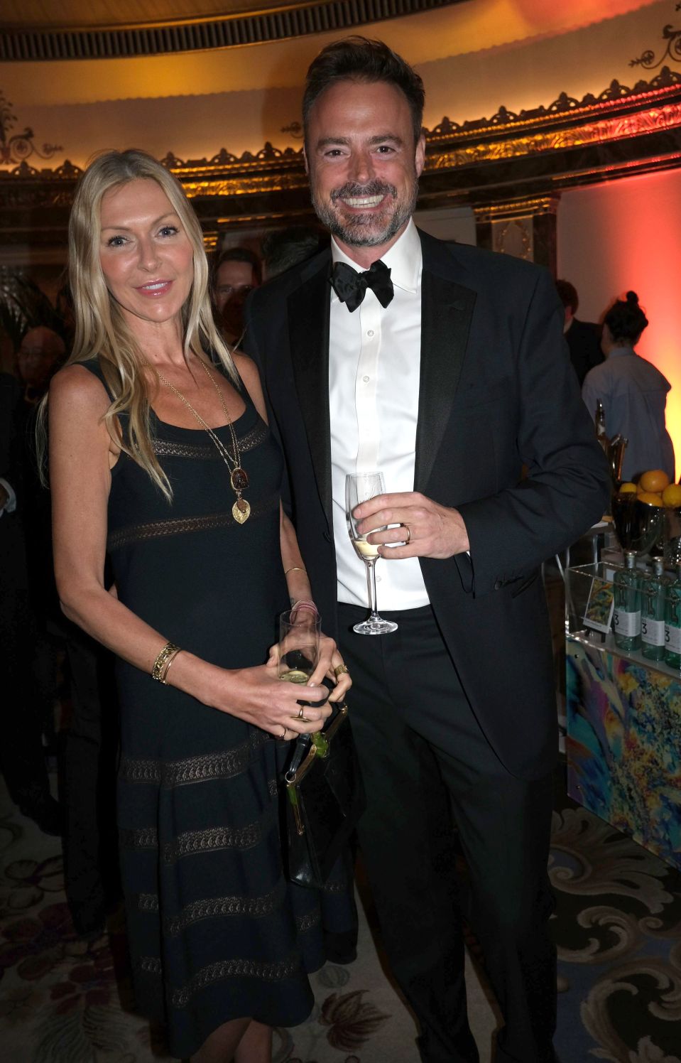 Jamie with wife Sophie Siegle