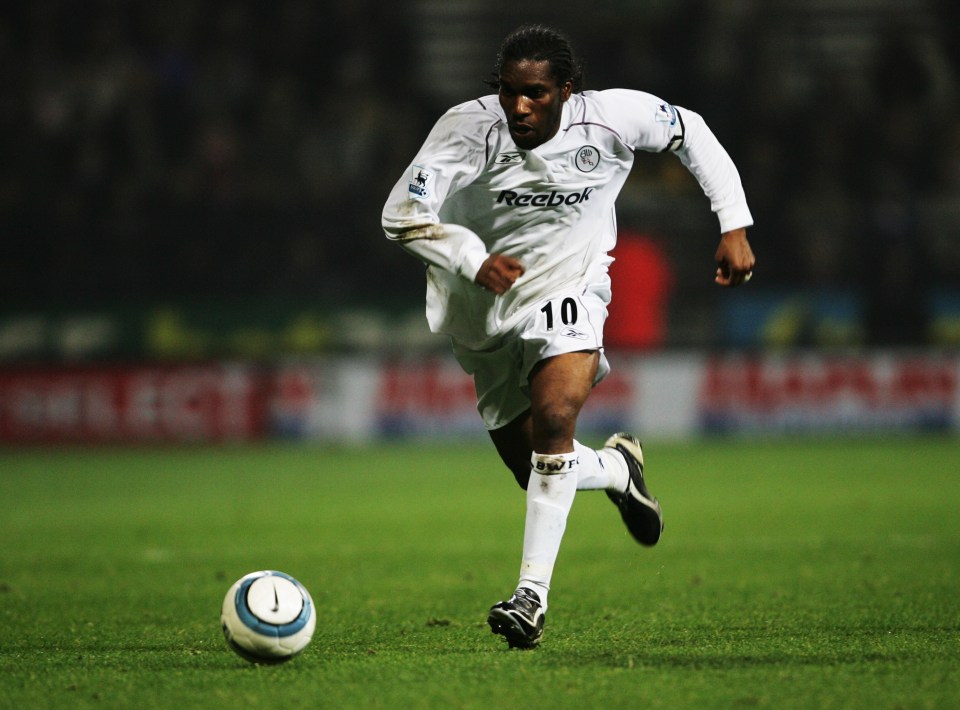 Arteta also played with Bolton legend Jay-Jay Okocha at PSG