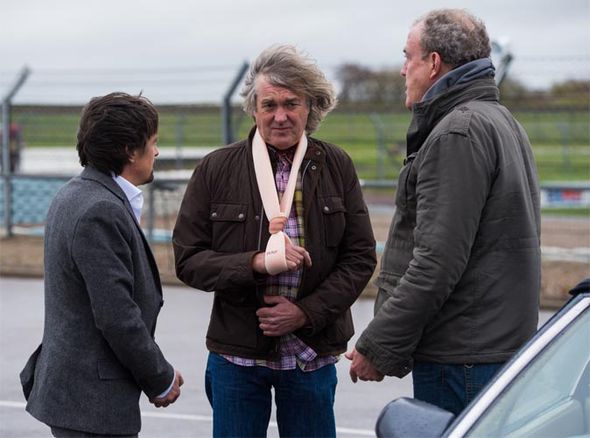 James May broke his arm while shooting the first series of The Grand Tour