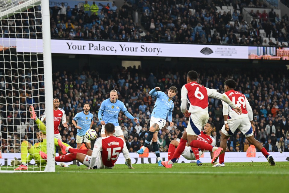 Stones' stoppage-time equaliser denied the Gunners of a massive three points at the Etihad