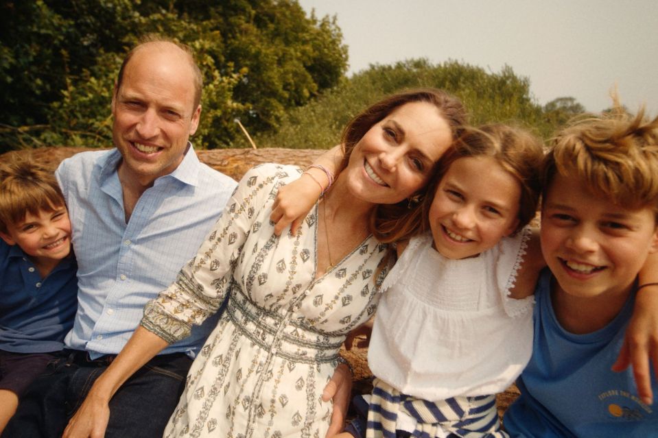 Kate and her incredibly moving and dignified message with Wills and their children