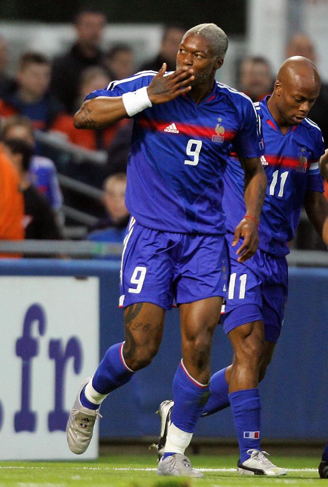 Cisse won 41 caps for France and scored a total of nine goals