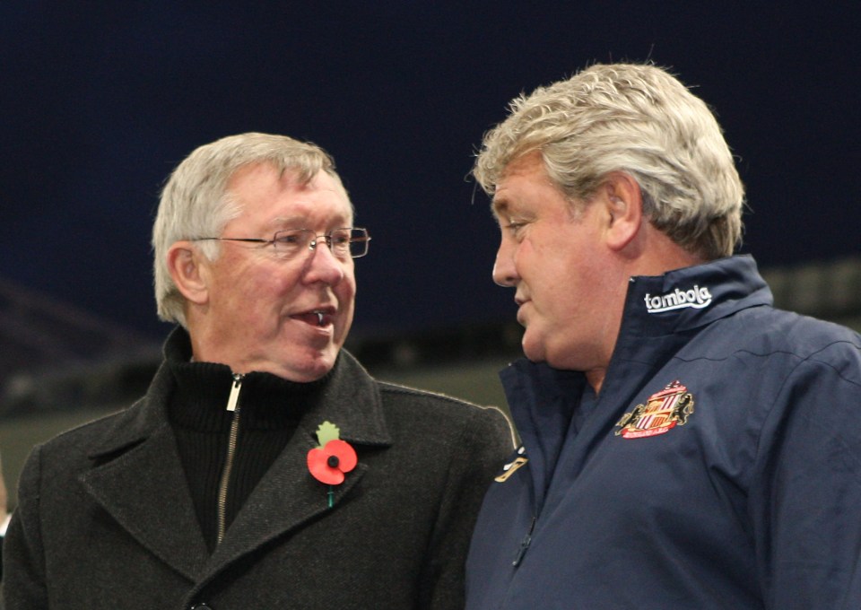 Bruce exclusively revealed details of what former boss Fergie text him this week