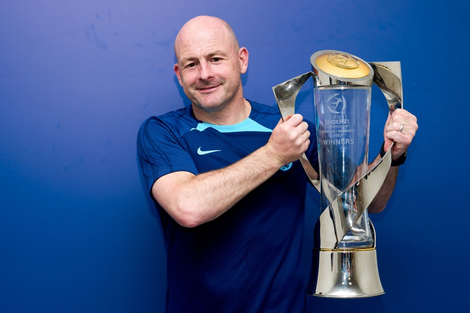 Lee Carsley led England to victory in the 2023 U21 Euros