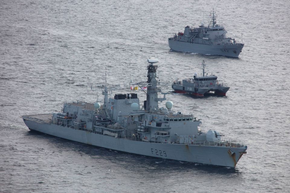 Leading Rating Crawley  was on HMS Lancaster which was attacked in the Red Sea a week earlier