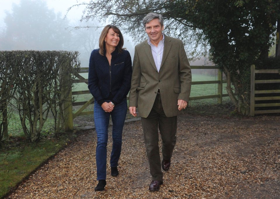 Kate's parents Carole and Michael Middleton live in a £4.2million home in Bucklebury