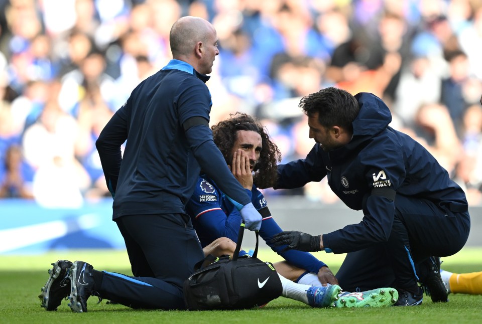 Marc Cucurella was involved in Brighton's opener