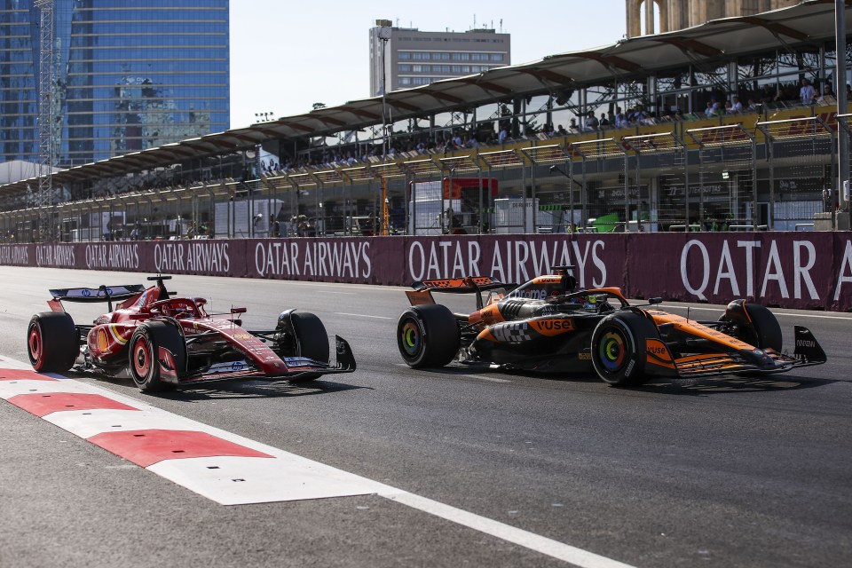 It gave him extra pace to keep in front of Ferrari's Charles Leclerc on the back straight