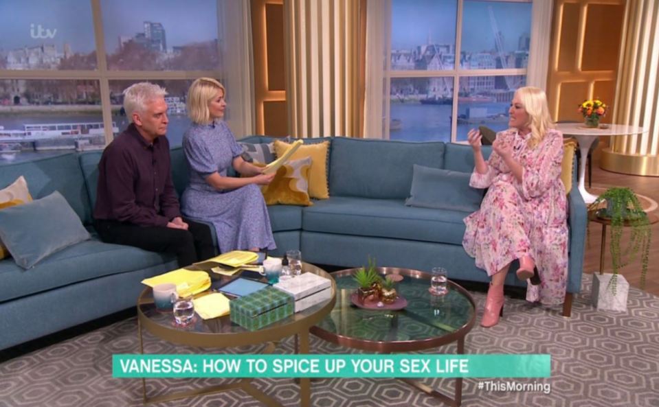 Vanessa often graced the This Morning sofa with Phillip