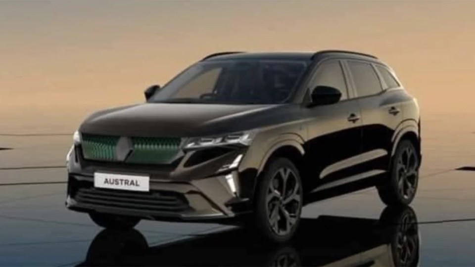 Renault accidentally leaked the first look at the redesigned Austral SUV online