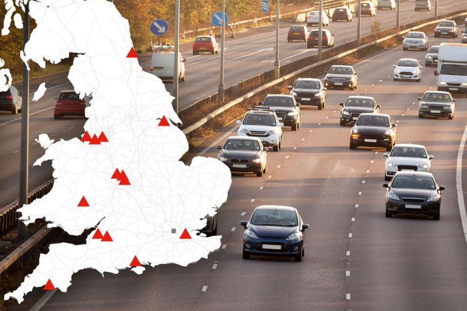 The UK's most expensive toll roads have been revealed