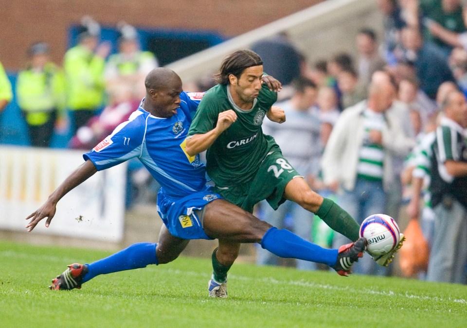 Capone had a trial at Celtic in 2007